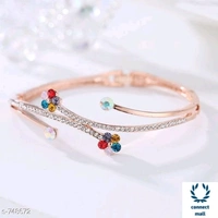 Fancy Standard Copper Bracelets - Free Size, Copper, Charm Bracellet, 2 Pieces of Pack: 1